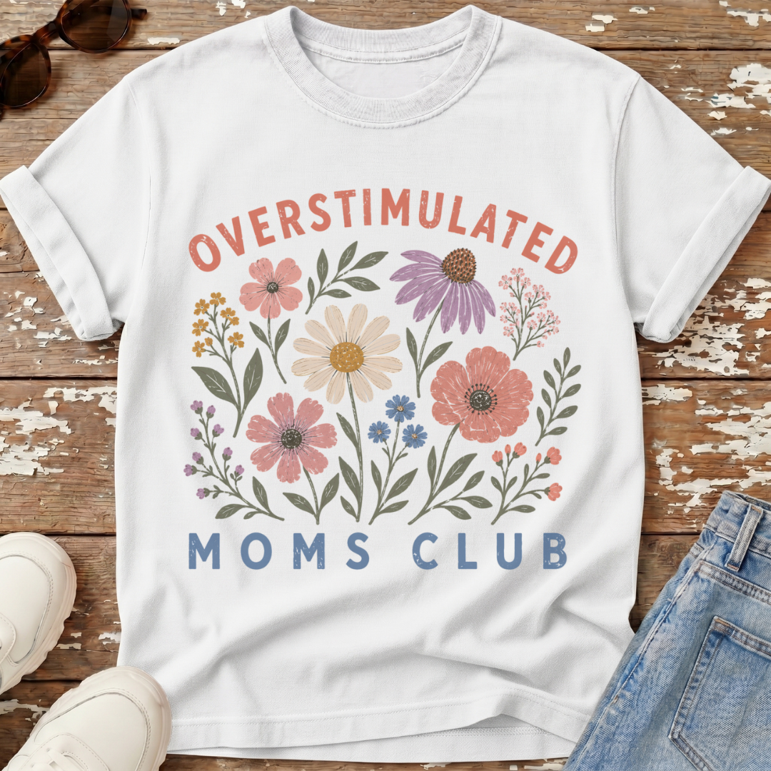 Overstimulated Flowers T-Shirt